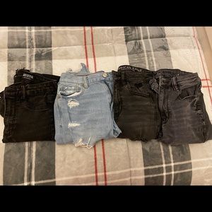 Bundle of American eagle jeans!